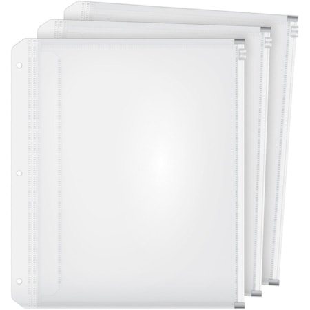 Cardinal Pocket, Zipper, Bndr, 3Hole, Cl 8PK CRD14201